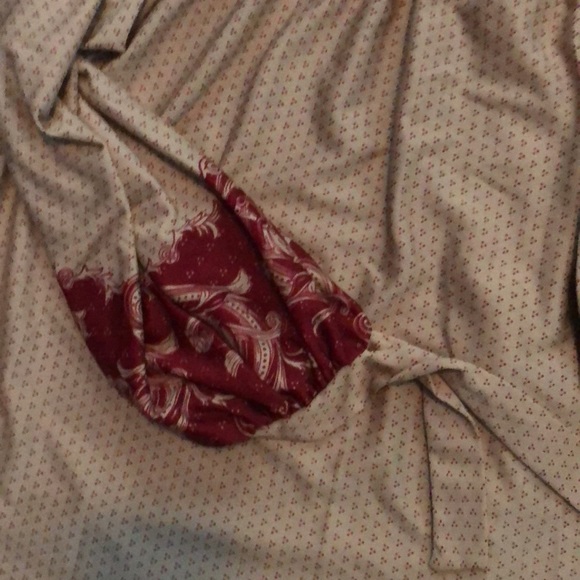 Vintage moo moo caftan dress with pockets - Picture 3 of 7